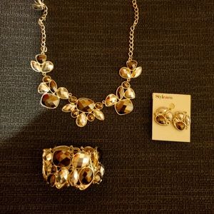 Style & Co. - necklace, earrings, and bracelet set